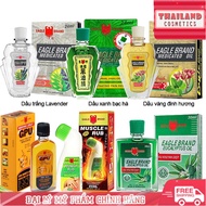 Eagle Brand American Eagle Wind Oil 2 caps USA, Singapore, Indonesia (Muscle Rub Hot Oil, GPU Oil, G