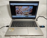 [9成新]惠普筆電HP EliteBook 840 G5 14吋筆電、i5八代、獨顯，左後角擦痕