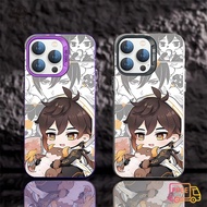Case Samsung A54 A14 A23 A52 A13 A12Cute Anime Zhongli Shockproof TPU Phone Case