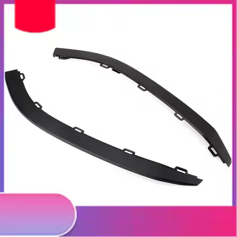 1 Pair Car Front Bumper Lip Lower Spoiler Valance Trim For VW Golf MK7 GTI 2015 - 2017 5GG8059039B9,