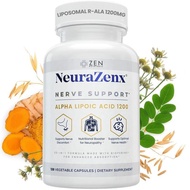 Neurazenx️NerveSupport&PeripheralNeuropathy(120Capsules)|AlphaLipoicAcid,Benfotiamine,TurmericBlendf