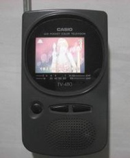 CASIO TV408B掌上型液晶電視(類比古董)