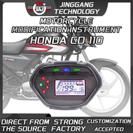 For Honda EX5 CX DX CD110 Wave100 Class1 Ori Tokyoda DIGITAL METER Alpha Speedometer 7 Colors Backli