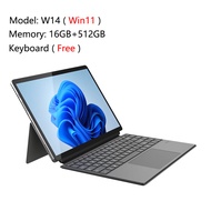 TYJKO W14 14.1นิ้ว2 In 1แท็บเล็ตพีซี1900*1200 Win11 Intel Alder Lake N100แล็ปท็อป16G RAM 256G/512G/1