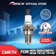 Torch CMR7H Spark Plug Replace for NGK 3066/CMR7H, for Champion 965/RZ7C RZ7CT10, for Brisk TR14C TR