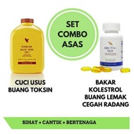 SET DETOX ARTIC SEA &amp; ALOE VERA GEL FOREVER LIVING