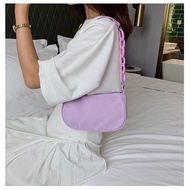 Trendy Branded Fashion Design Women Single Shoulder Portable Bag baguette Nylon Handbags/Beg Prempua