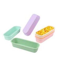 Rectangular Silicone Cheesecake Pan Mold, Non-Stick Heat-Resistant Baking Mould, Easy Release Reusab