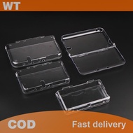 [WT] Clear Split Transparent Protective Cover Case Screen Film LCD Screen Protector For 2DS 3DS 3DSL