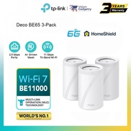 TP-Link Deco BE65 BE11000 Whole Home Mesh WiFi 7 System Tri-Band (1pack/2pack/3pack)