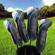 High Quality Thick Leather Golf Head Cover Fit PING G440 Driver Fairway Wood Hybrid Club Head Protec