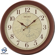 Seiko QXA709B Analog Brown Dial  Wall Clock