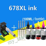 Compatible HP 678 ink HP678XL refill ink for HP 2645/4645/1515/2515/2545/3545/4515