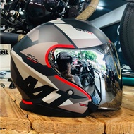 MT Helmet Double Visor Helmet Thunder 3 SV Jet Bow Matte Red Spain Imported UNECE Approved Yamaha Ho