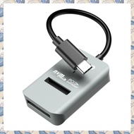 (SDRB) 10Gbps M.2 NVME SSD Enclosure Case Type-C M2 PCIE NVME SSD Adapter Tool-Free Supports2230/42/