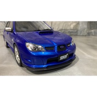 Otto Models 1/18 Subaru Impreza STI S204 WRX Blue Mica 02C Resin Model Car