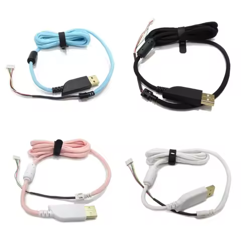 DIY Umbrella Cord Line Nylon Rope Wire Replacement USB Mouse Cable for ZOWIE S1,S2,FK-B, ZA-B Mouse 