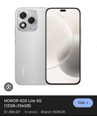 HONOR 400 Lite 5G (12GB+256GB)