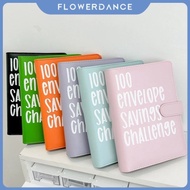 100 Days Envelope Challenge Loose-leaf Notebook Couple 100 Day Challenge To Save Money A5 Book Envel