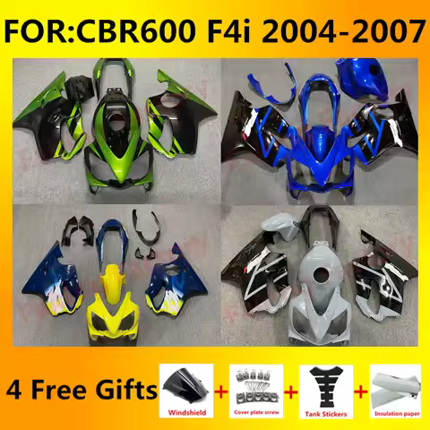 Motorcycle Fairings kit fit for CBR600 F4i CBR 600 CBR600F4i fs 04 05 06 07 2004 2005 2006 2007 body