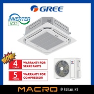 GREE R32 INVERTER Ceiling Cassette Air Conditioner Aircond