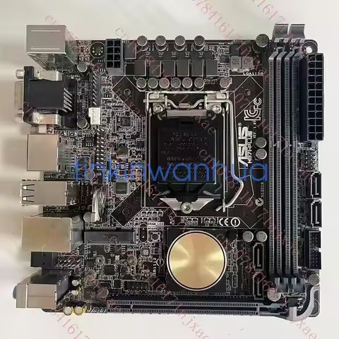 used For ASUS H97I-PLUS Motherboard LGA1150 DDR3 VGA+DVI+DP+HDMI Mini-ITX.