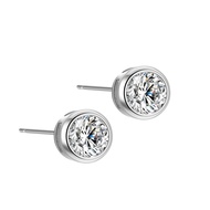 Khuyên tai nữ kim cương Moissanite 05 Carat Caterina Diamond Bubble Earrings DE003