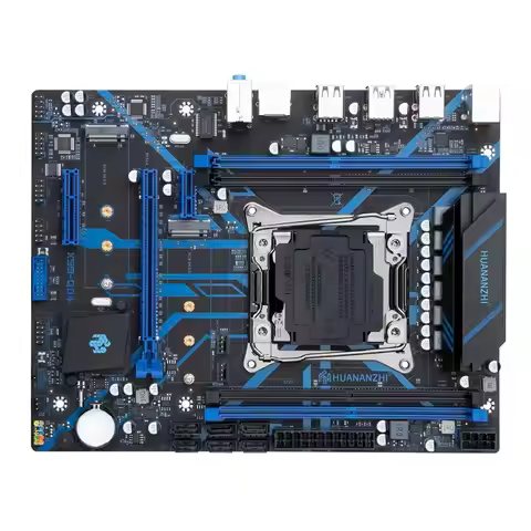 HUANANZHI X99-QD4 Motherboard Supports LGA2011-3 Processor Supports 4 Channel DDR4 2400/2133/1866Mhz