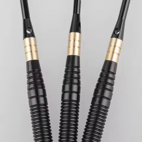 Premium Dart Game Attachments: 3Pcs Brass 2g Weight Add Accentuator, 2BA Shaft Weights, Essential fo
