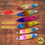 【TW007】Jig Subaru Killer Laser 3D Eyes | Umpan Jigging Metal Jig Slow Jig 7g/10g/15g/20g/30g Gewang 