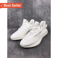 ORIGINAL PREMIUM THICK MATERIAL SHOES Yezzy 350 V2 Bone Genuine Leather/ Complete Size CHEAPEST BEST