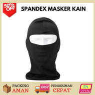 GH Balaclava Masker Motor Sarung Kepala Helm ninja Ghahar original Buff hitam Rhodey Full Face Kain 