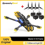 SpeedyBee Master 5 V2 Drone Frame Kit with Motor 5inch 130° FOV for Analog DJI O3 Air Unit Digital V