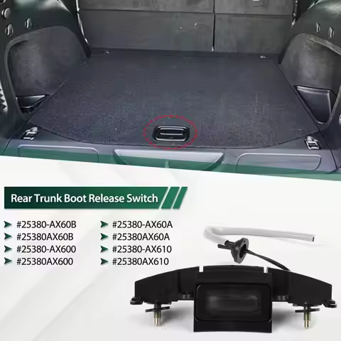 25380AX60B 25380-AX60B Boot Lid Tailgate Trunk Opening Opener Lock Release Switch For Nissan Micra K