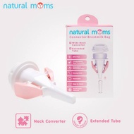 Natural Moms Connector Breastmilk Bag Breastpump Breastpump Pump Connector | Milk Container Connector to Breast Pump Connector SPECTRA reast Milk Bag With Connector
