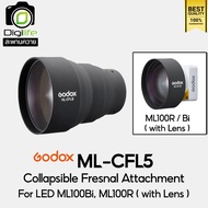 Godox ML-CFL5 Collapsible Fresnel Attachment Lens สำหรับ LED ML100Bi ML100R / Digilife