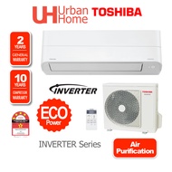 Toshiba Hybrid Inverter Air Cond R32 Air Conditioner ( 1.0hp - 1.5hp ) RAS-H10B2KCV2G-M / RAS-H13B2K