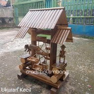 Kincir Kolam Tiktok / Kincir Air Bambu Tiktok
