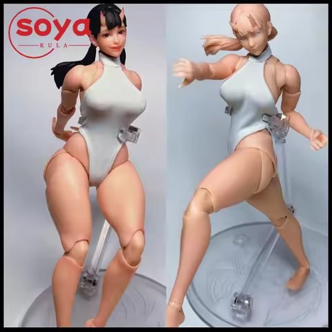 【2026 Q2】COWL VENCHAR CP01 1/12 Scale Super Flexible Girl Ghost 15.9cm with Replaceable Head Sculpt 