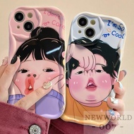 Casing Case for iPhone 15 14 13 12 11 Pro Max X Xs XR 7 8 6 6s Plus Soft New Design Funny Couple Pho