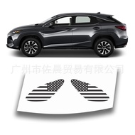 Suitable for Lexus RX 4 DR SUV 2016-2022 Leopard Print Car Car Sticker Window