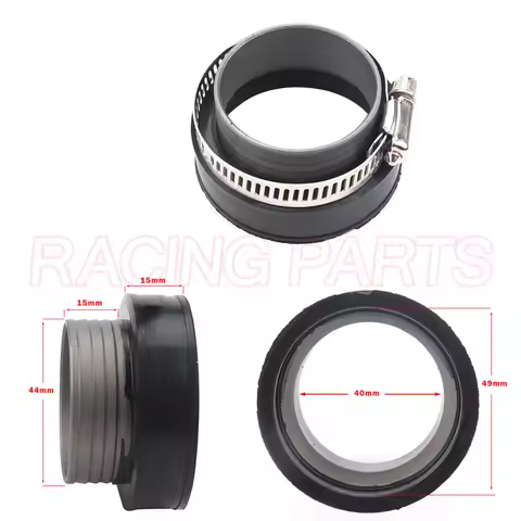 Motorcycle 45mm Air Filter Adapter For PWK 21 24 26 28 30 32 34mm Carburetor