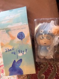 HOW2WORK b.wing  shall we fly Wood Carving a 仔 藍色