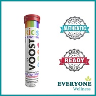 [Local Delivery] VOOST Kids Multivitamin Strawberry Effervescent (Bones Health) 20 Count