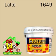 1649 LATTE 7L Jotun Paint Emulsion Paint - ( Jotaplast Max ) cat dalam rumah / interior wall / water