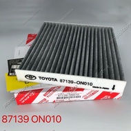 กรองแอร์โตโยต้าคาร์บอน แท้ กรองถูกและดี สำหรับ Toyota Revo Yaris Vigo Vios Altis Fortuner Prius Camr