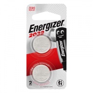 Energizer CR2032 CR2025 CR2016 3V Lithium Battery (2pcs Blister Card)