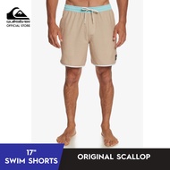 Quiksilver Mens Scallop 17" Swim Shorts