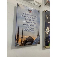 Full Acrylic Poster 3mm Frame 30x45cm Acrylic Mount Display Wall Poster - Full Acrylic Photo Frame 3