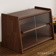 Countertop desktop storage rack for miscellaneous items, office desk organizer, wooden display and s